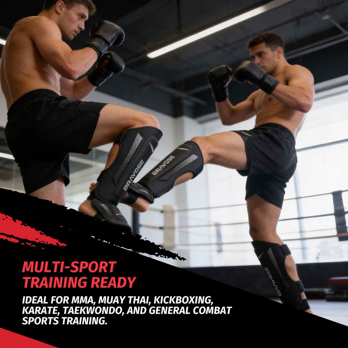 Bravose MMA Shin Guards