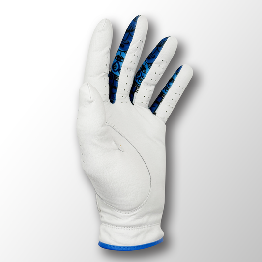 Cabretta Leather Golf Glove Abstract Art for Men & Women