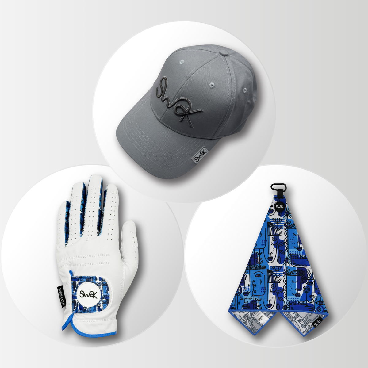 Picasso-Style Art Gift Set: Hat, Gloves & Towel Bundle