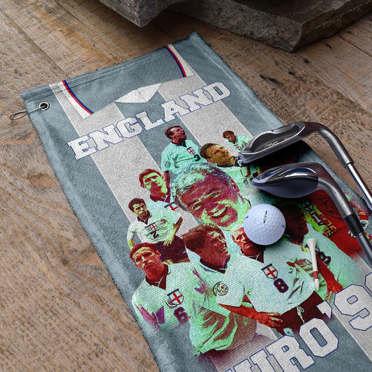 Football Art England Euro 1996 - Golf Towel