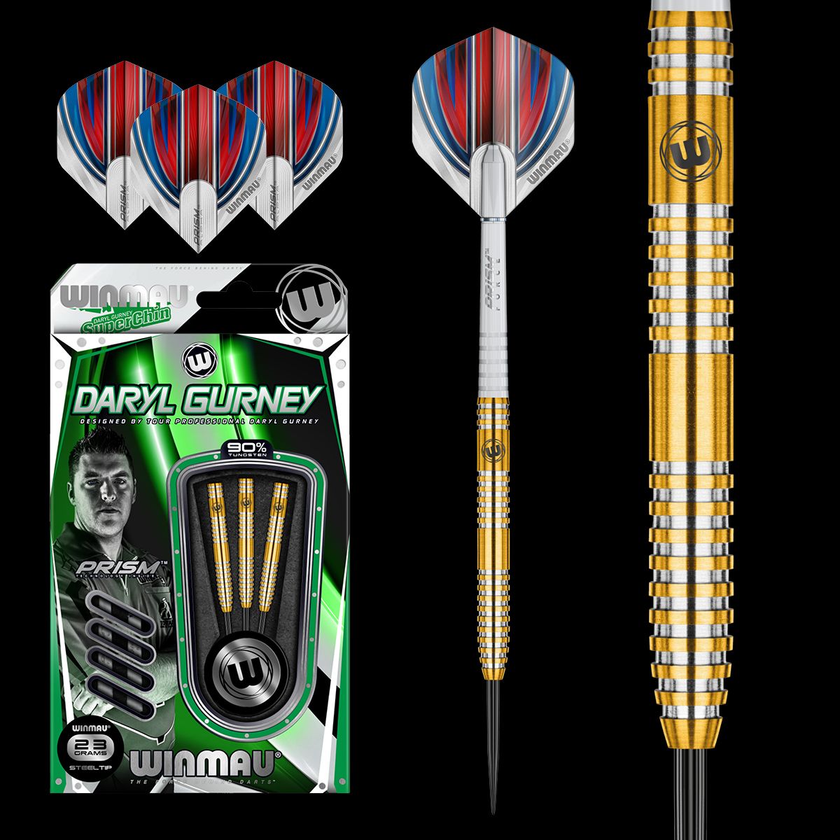Winmau Daryl Gurney 90% Darts