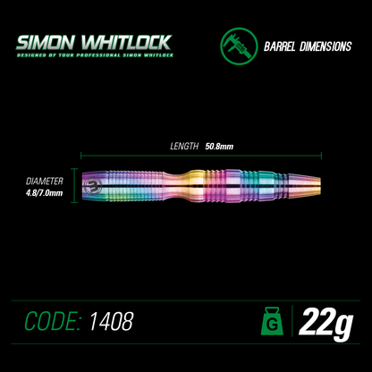 Winmau Simon Whitlock 90% Urban Grip Darts