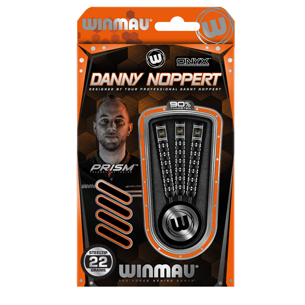 Winmau Danny Noppert Freeze Edition 90% Tungsten Steeltip darts