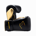 Elite Pro 2.0 Velcro Boxing Gloves - Black Gold