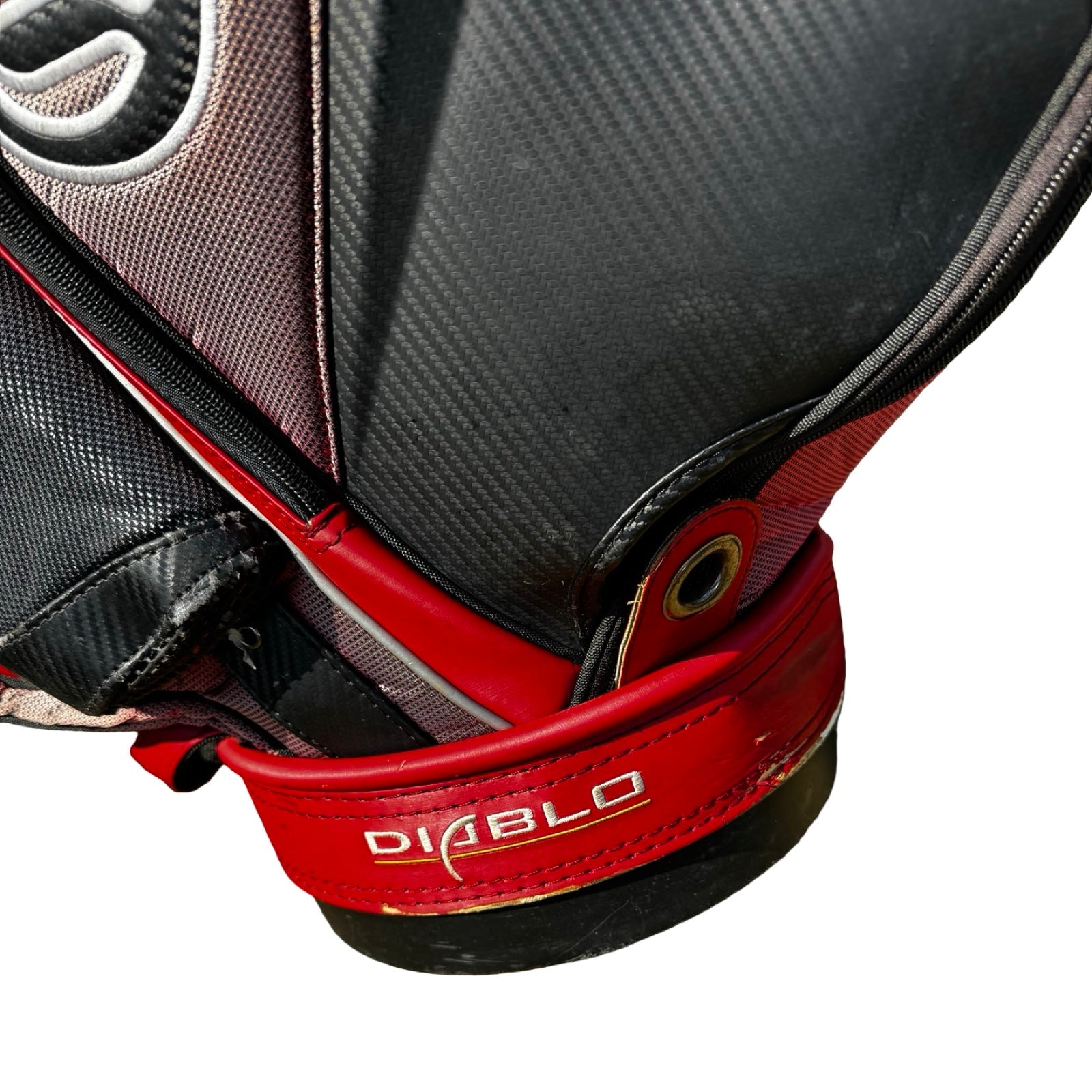 Callaway Big Bertha Diablo Tour Cart Staff Golf Bag in red, black and grey Free Delivery