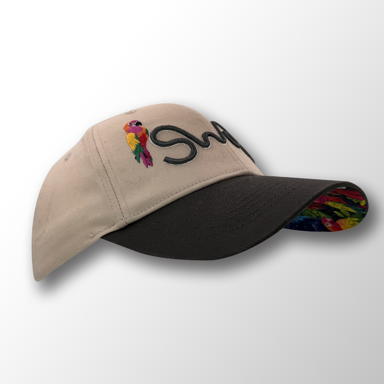 SWAK Parrots Hat – Cotton Tropical Baseball Cap