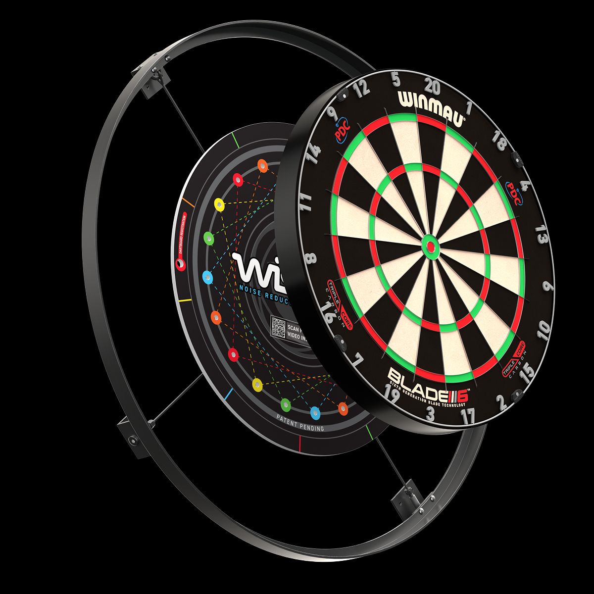 Winmau Wispa Sound Reduction System