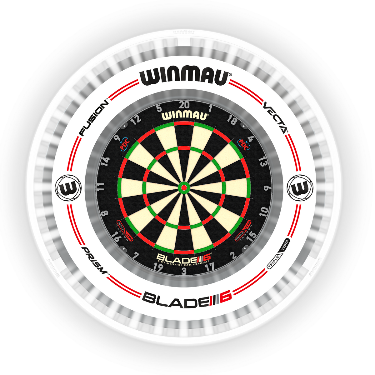 WINMAU Plasma Ice 360° Dartboard Light