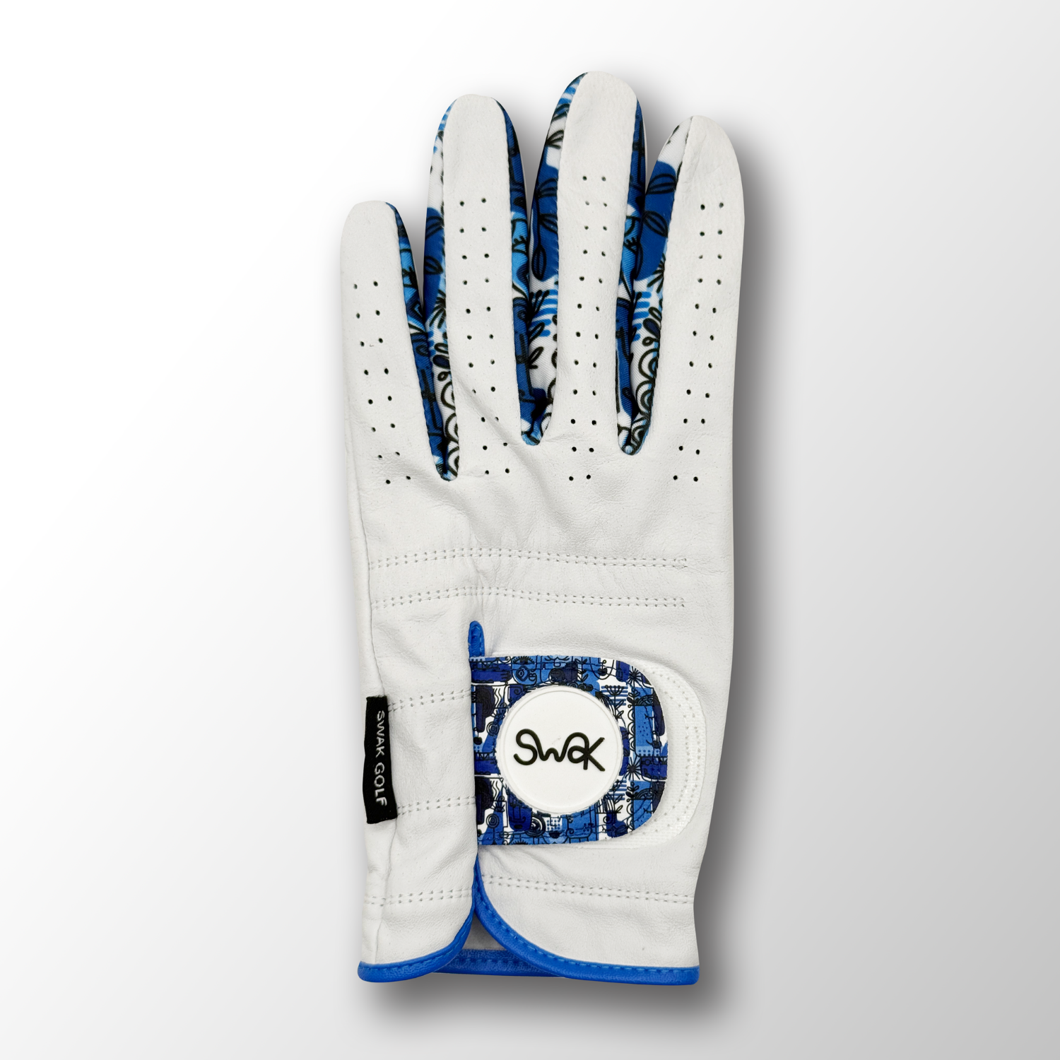 Cabretta Leather Golf Glove Abstract Art for Men & Women
