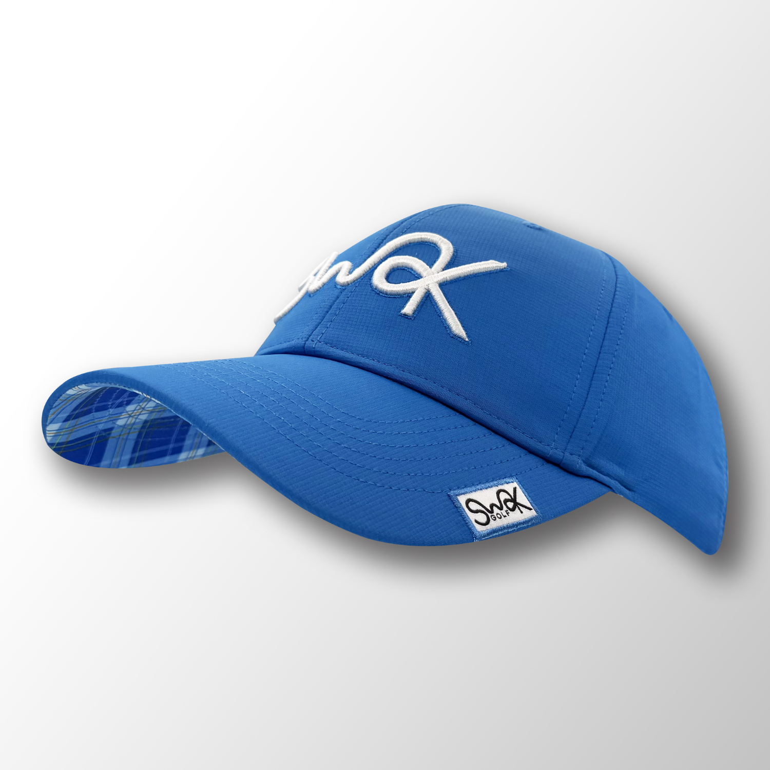 SWAK Cotton Tartan Golf Hat – Lightweight Breathable Cap