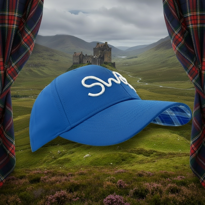SWAK Cotton Tartan Golf Hat – Lightweight Breathable Cap