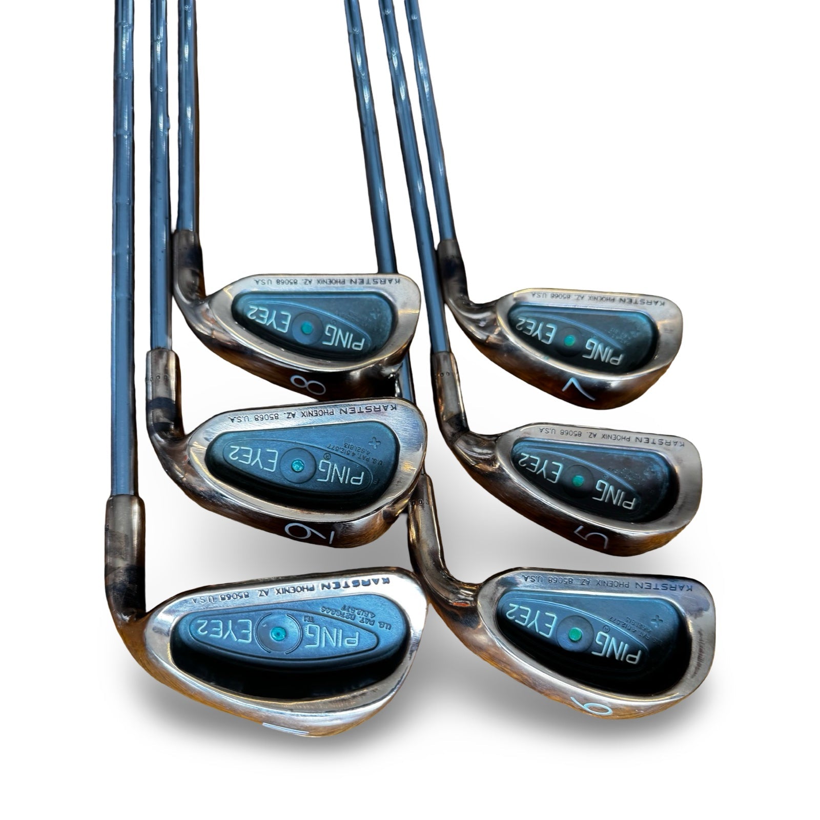 Ping Eye 2 Beryllium 5-PW Reg Flex RH - Stunning Set! FREE DELIVERY
