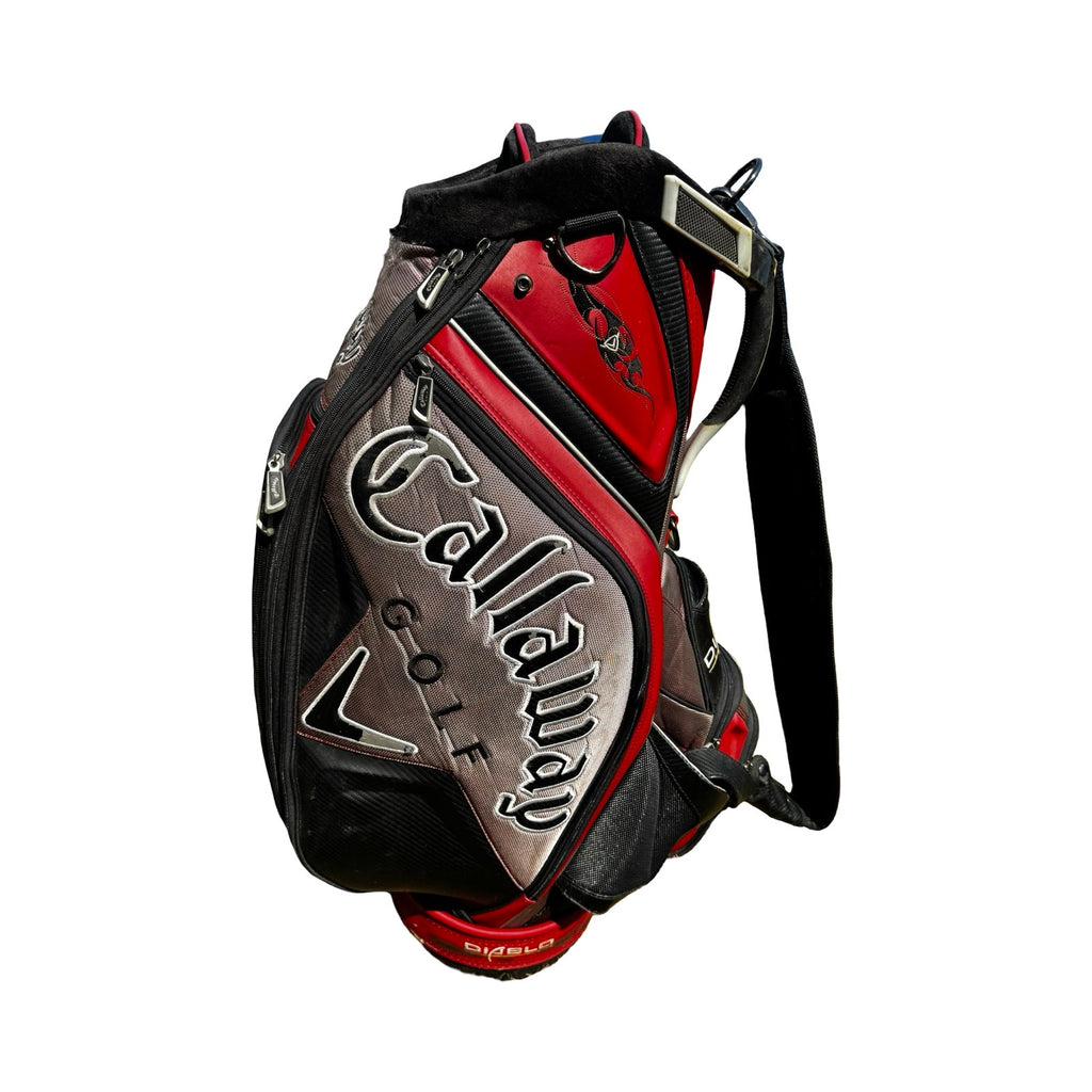 Callaway Big Bertha Diablo Tour Cart Staff Golf Bag in red, black and grey Free Delivery