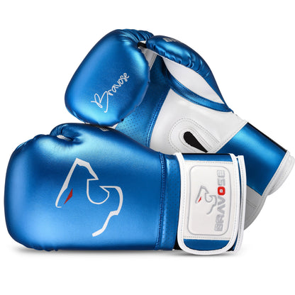 Alpha Boxing Gloves - Metallic Blue