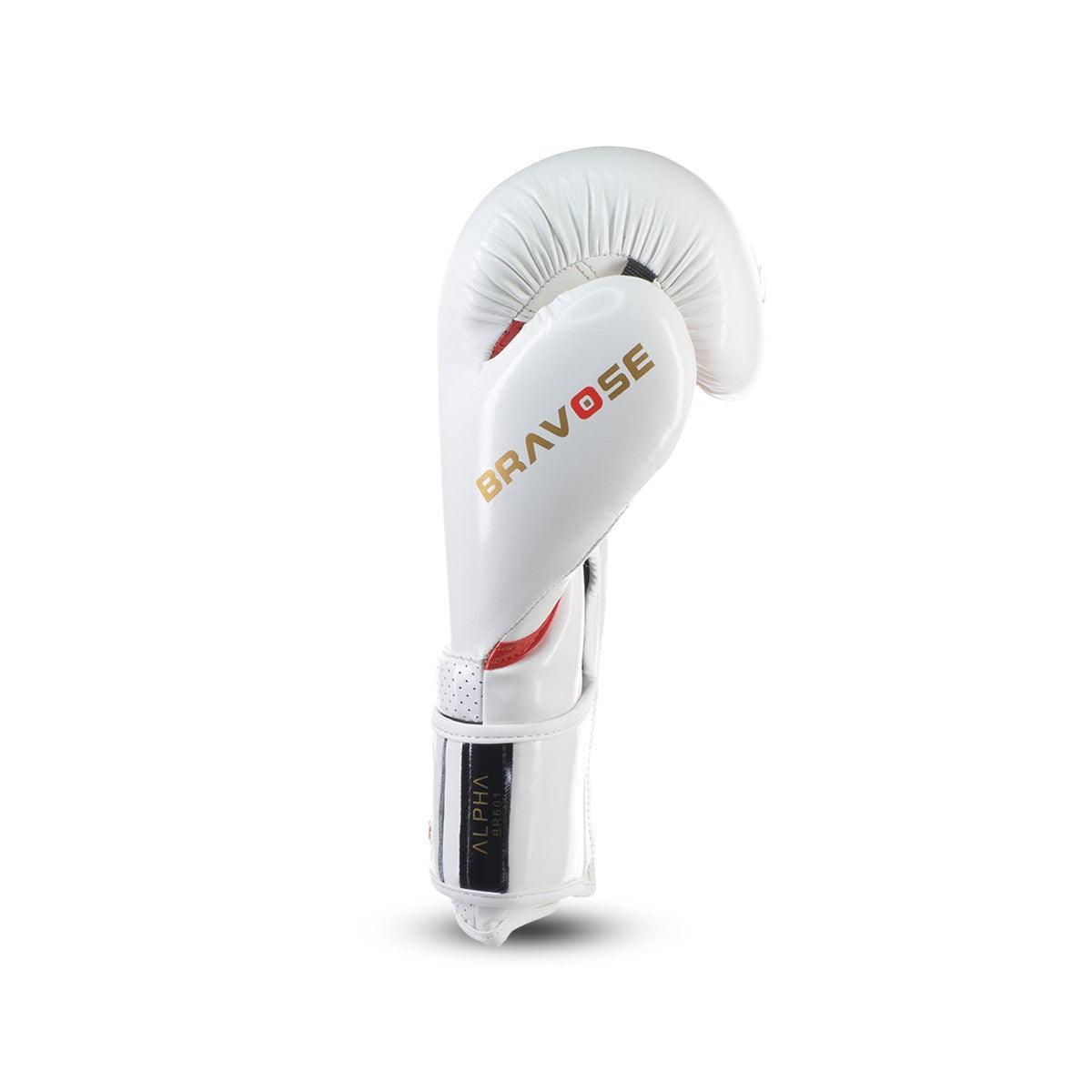 Alpha Boxing Gloves - White & Red