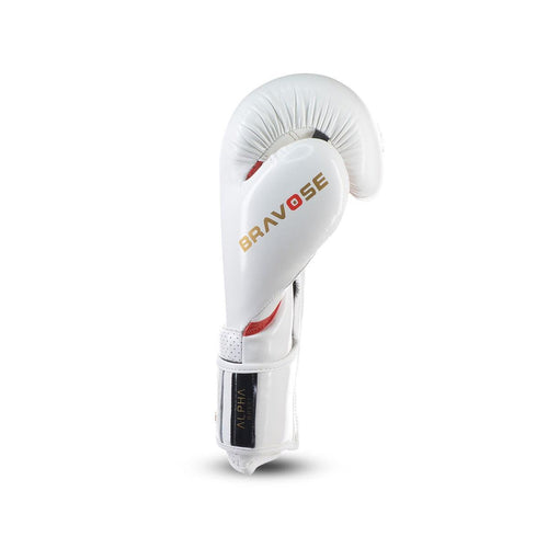 Alpha Boxing Gloves - White & Red