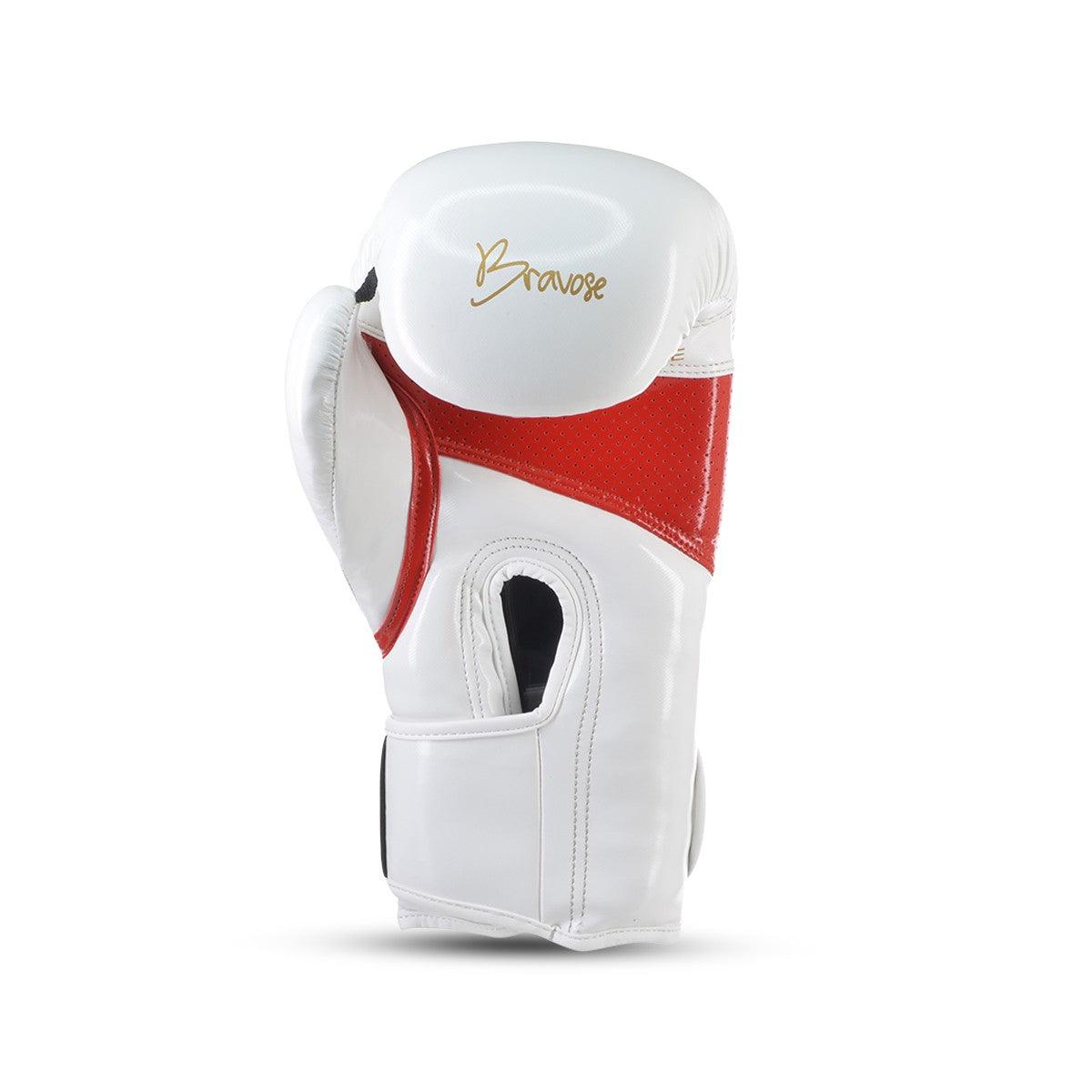 Alpha Boxing Gloves - White & Red