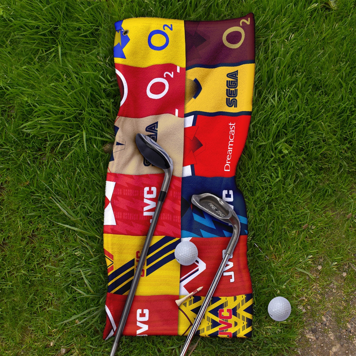 The Gooners - Kit Montage - Golf Towel