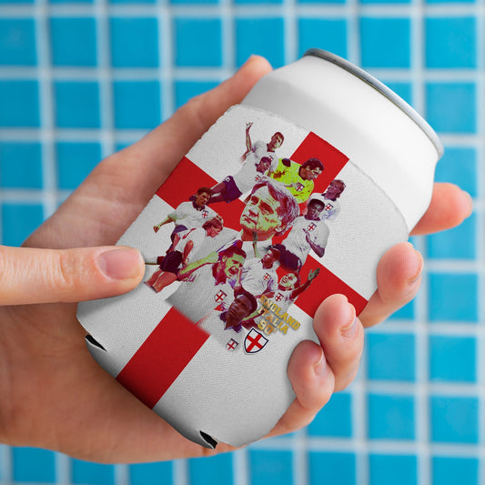 Football Art England Italia 90 - Drink Can Cooler