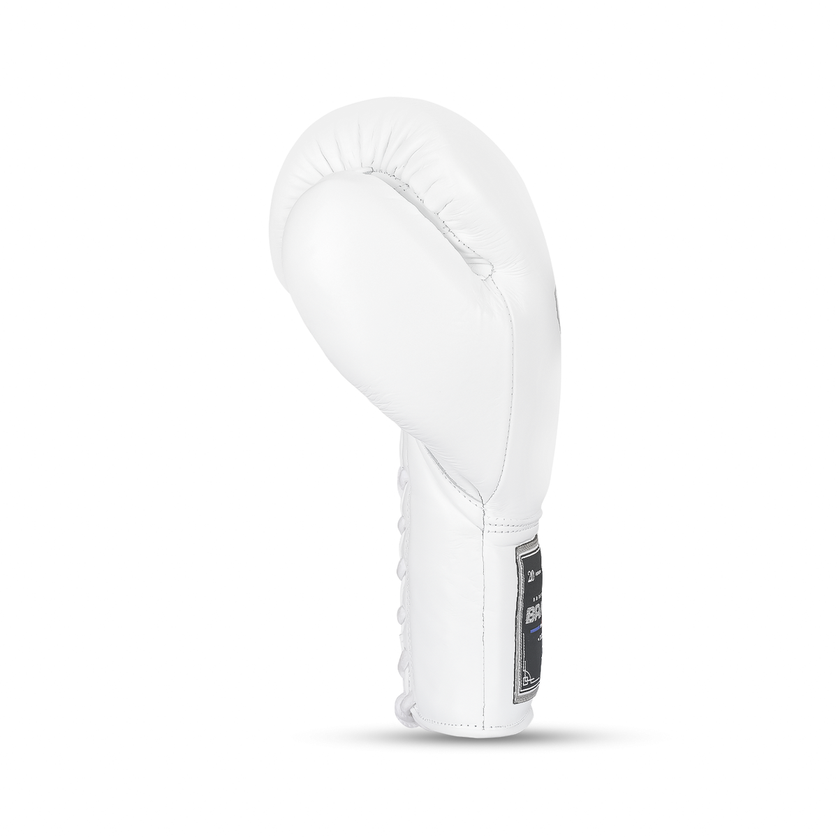 Elite Pro 2.0 Lace Boxing Gloves - White Grey