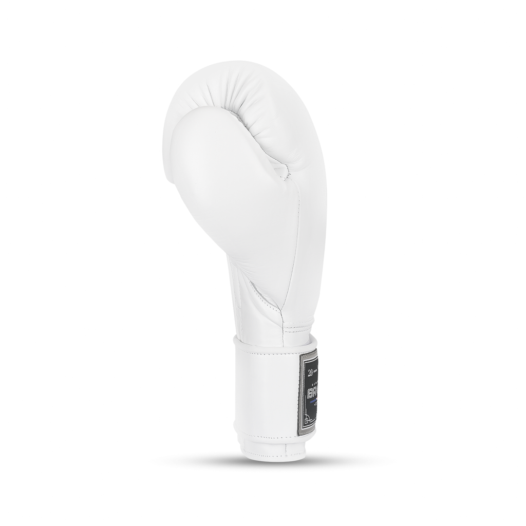 Elite Pro 2.0 Velcro Boxing Gloves - White Grey