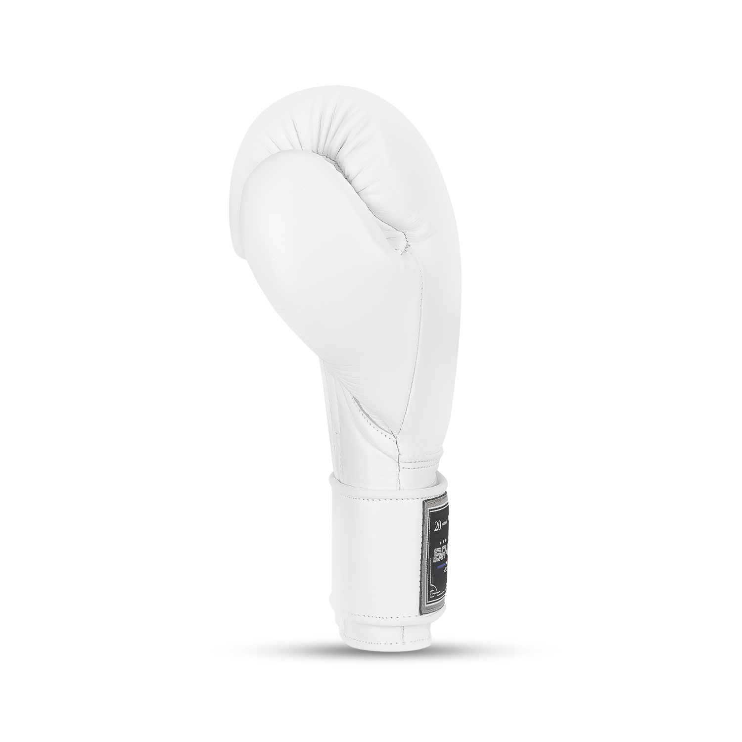 Elite Pro 2.0 Velcro Boxing Gloves - White Grey