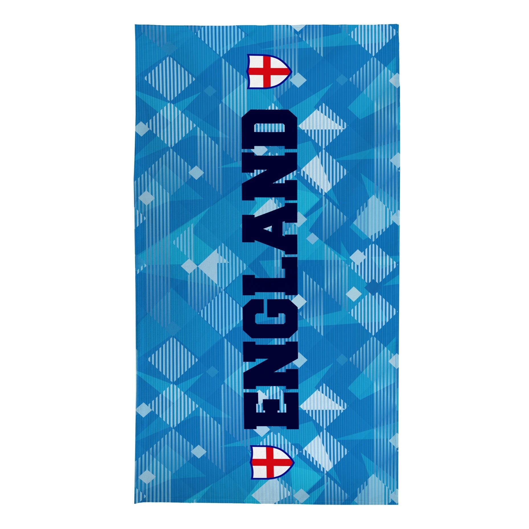 England 1990 3RD Shirt - WC26 - Retro Beach Towel - 150cm x 75cm