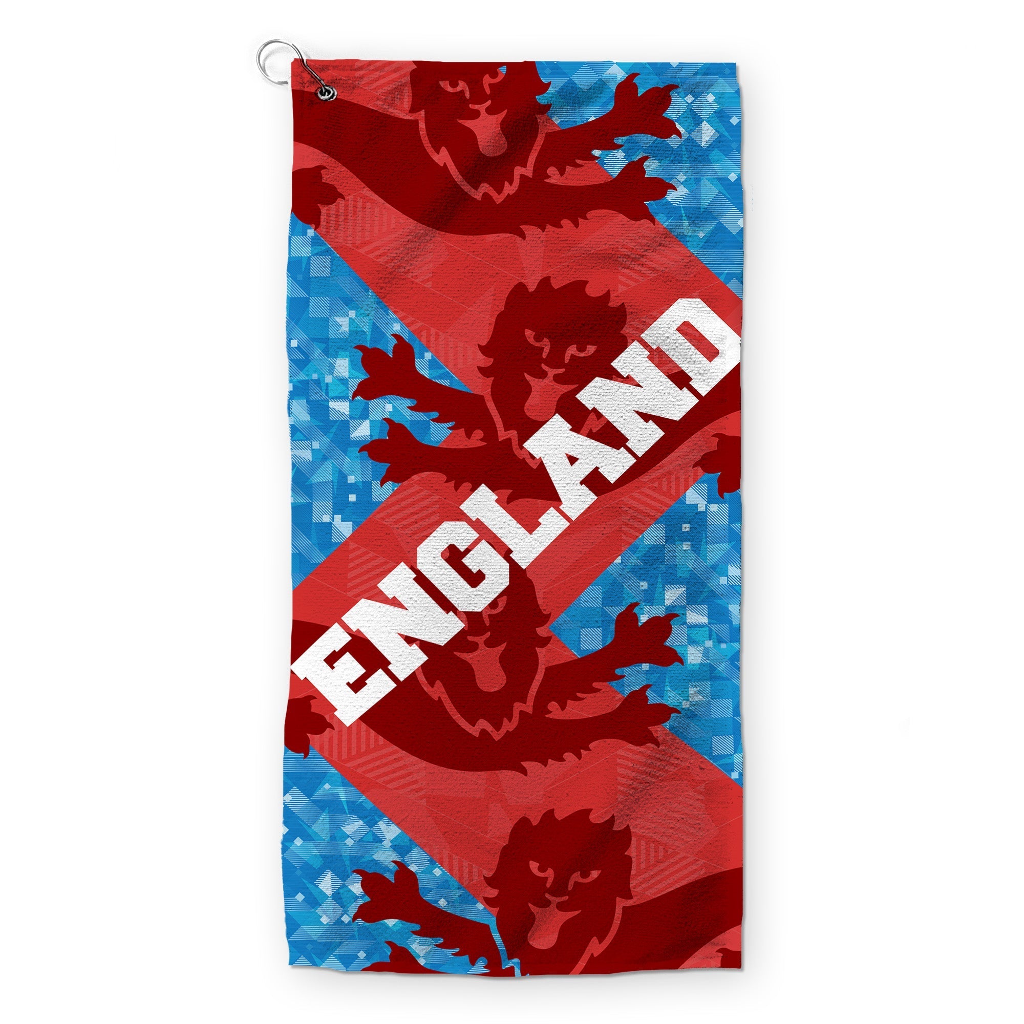England Patchwork Lions - WC26 - Golf Towel