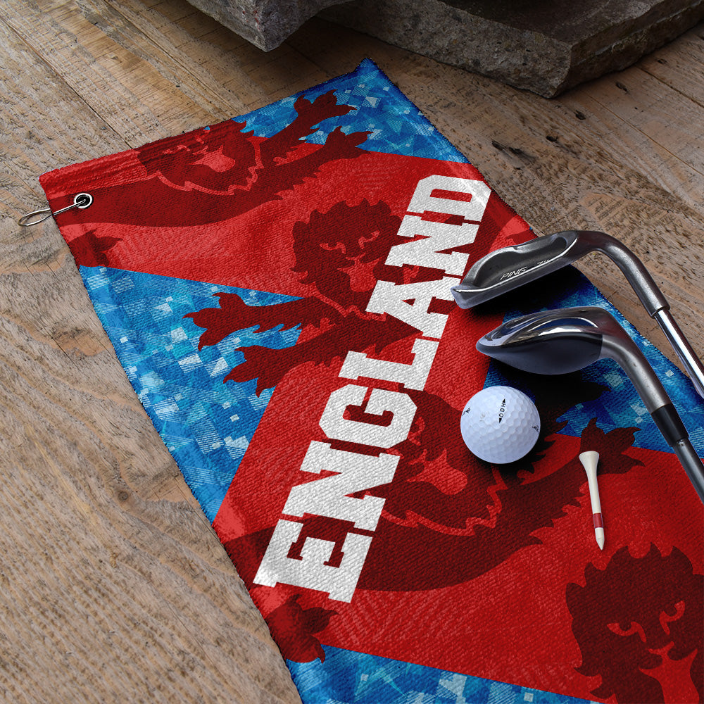 England Patchwork Lions - WC26 - Golf Towel