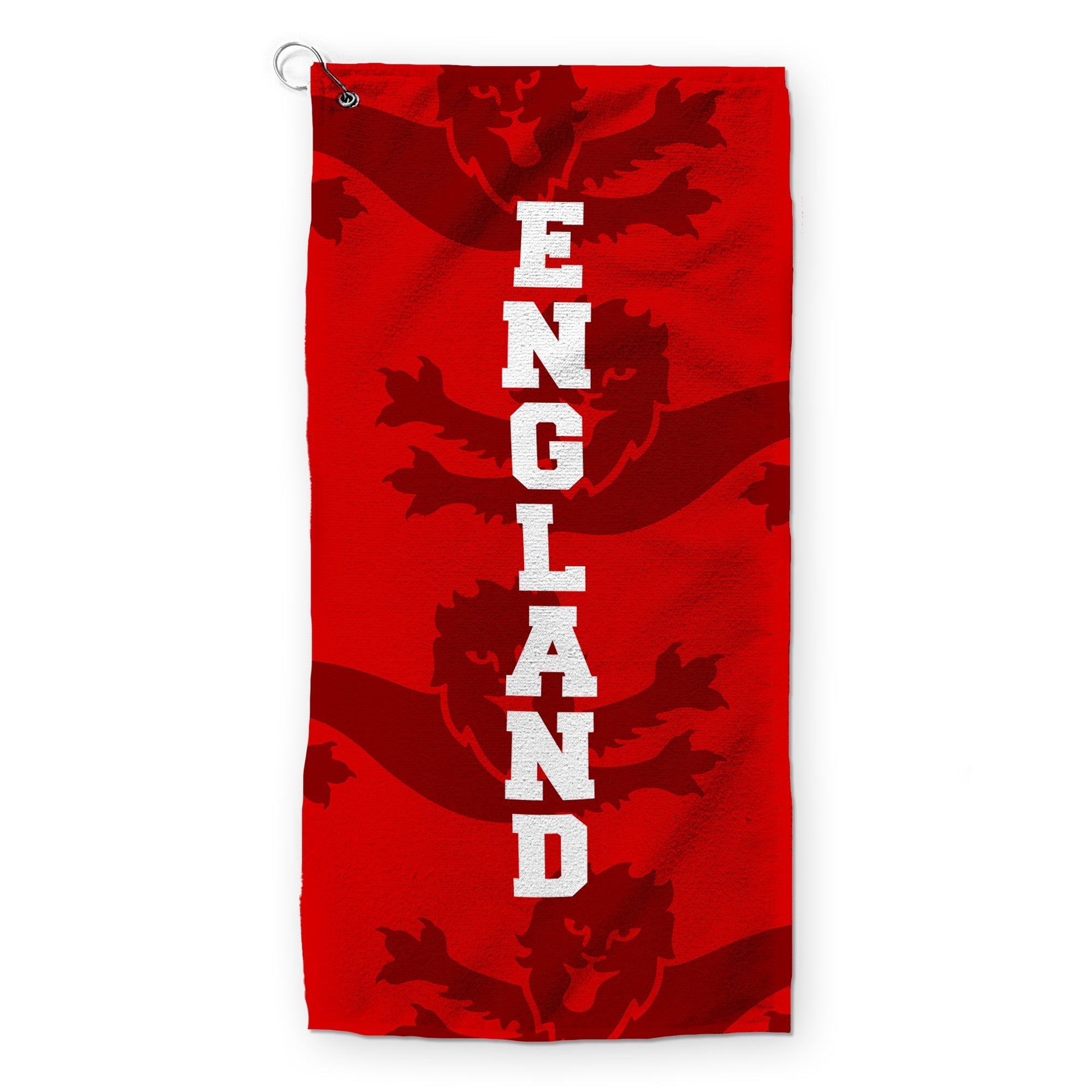 England 4 Red Lions - WC26 - Golf Towel