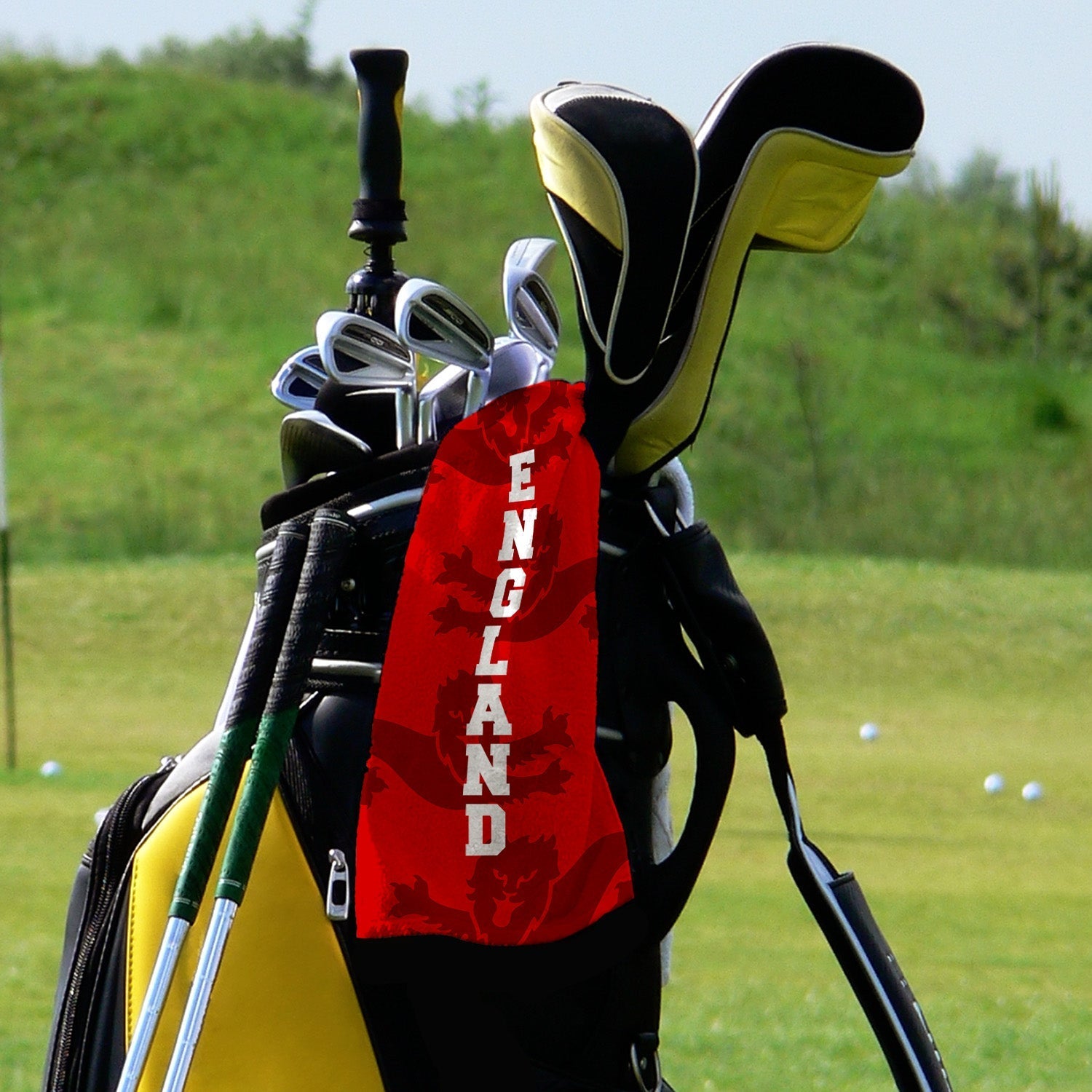 England 4 Red Lions - WC26 - Golf Towel