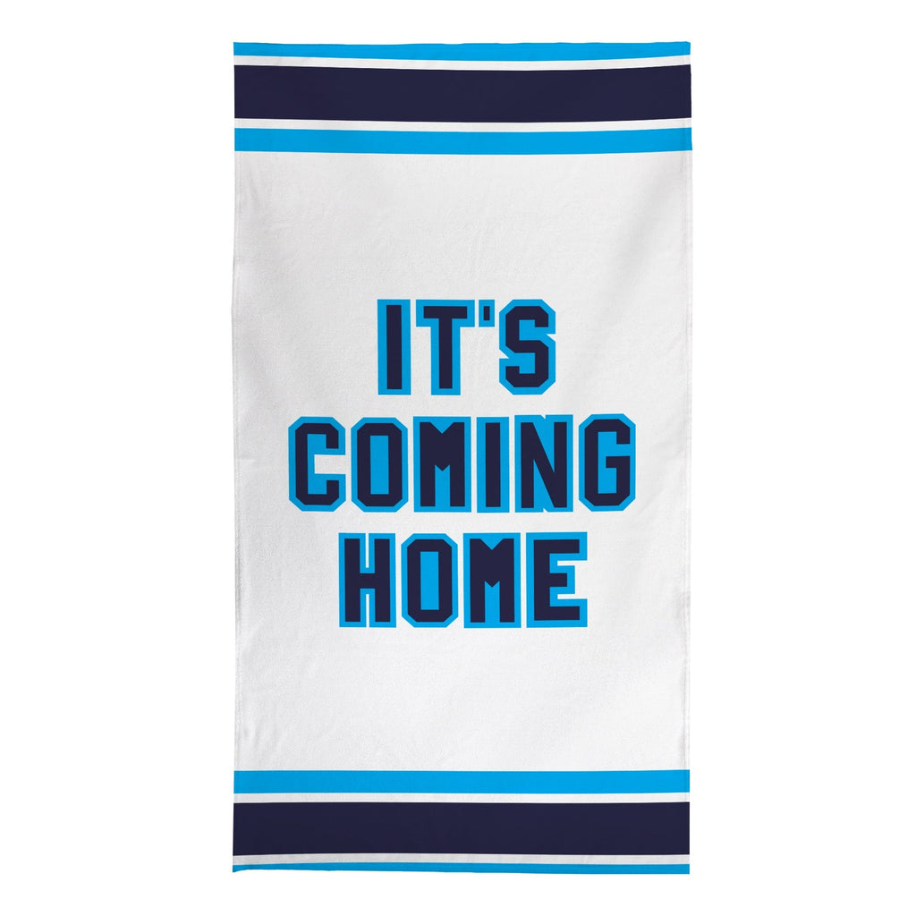 England It's Coming Home - WC26 - Retro Beach Towel - 150cm x 75cm