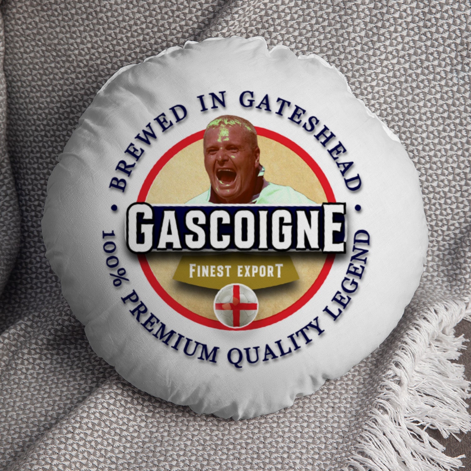 England Gascoigne  - Legend Collection - Circle Cushion 14"
