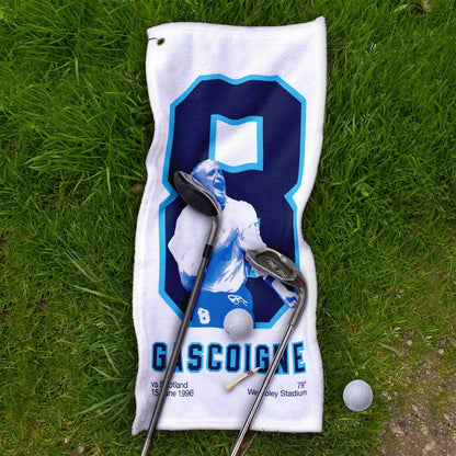England Gascoigne 8 - Football Legends - Golf Towel