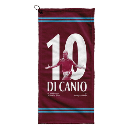 West Ham Di Canio 10 - Football Legends - Golf Towel