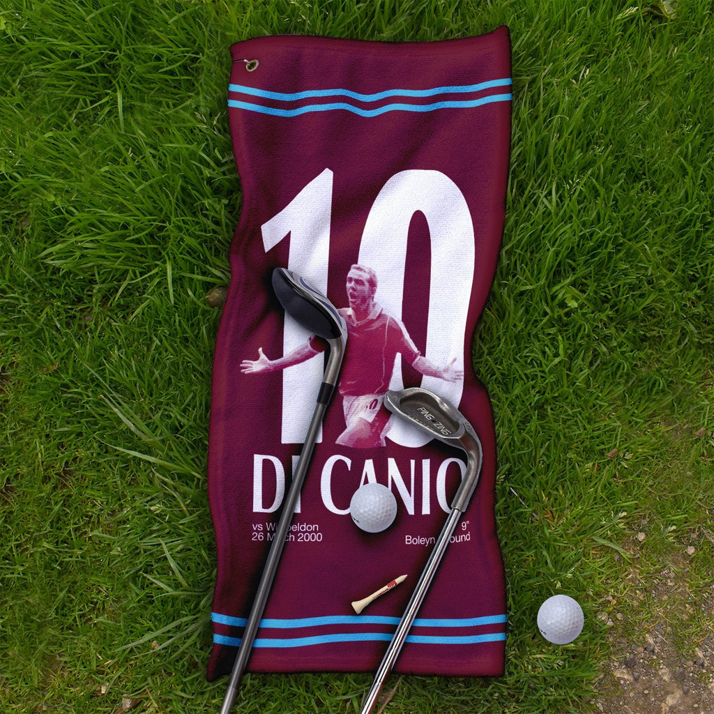 West Ham Di Canio 10 - Football Legends - Golf Towel