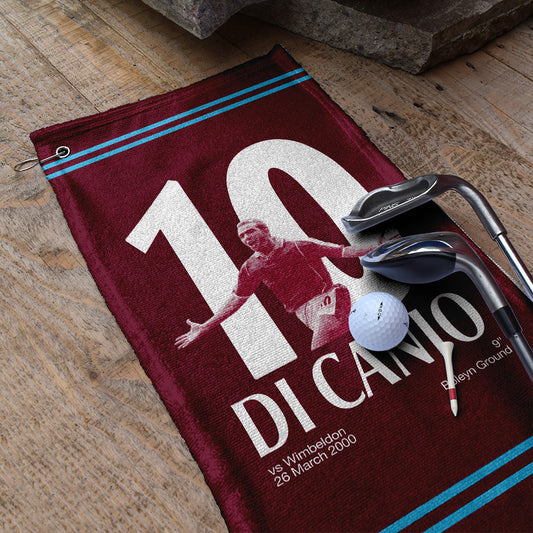 West Ham Di Canio 10 - Football Legends - Golf Towel