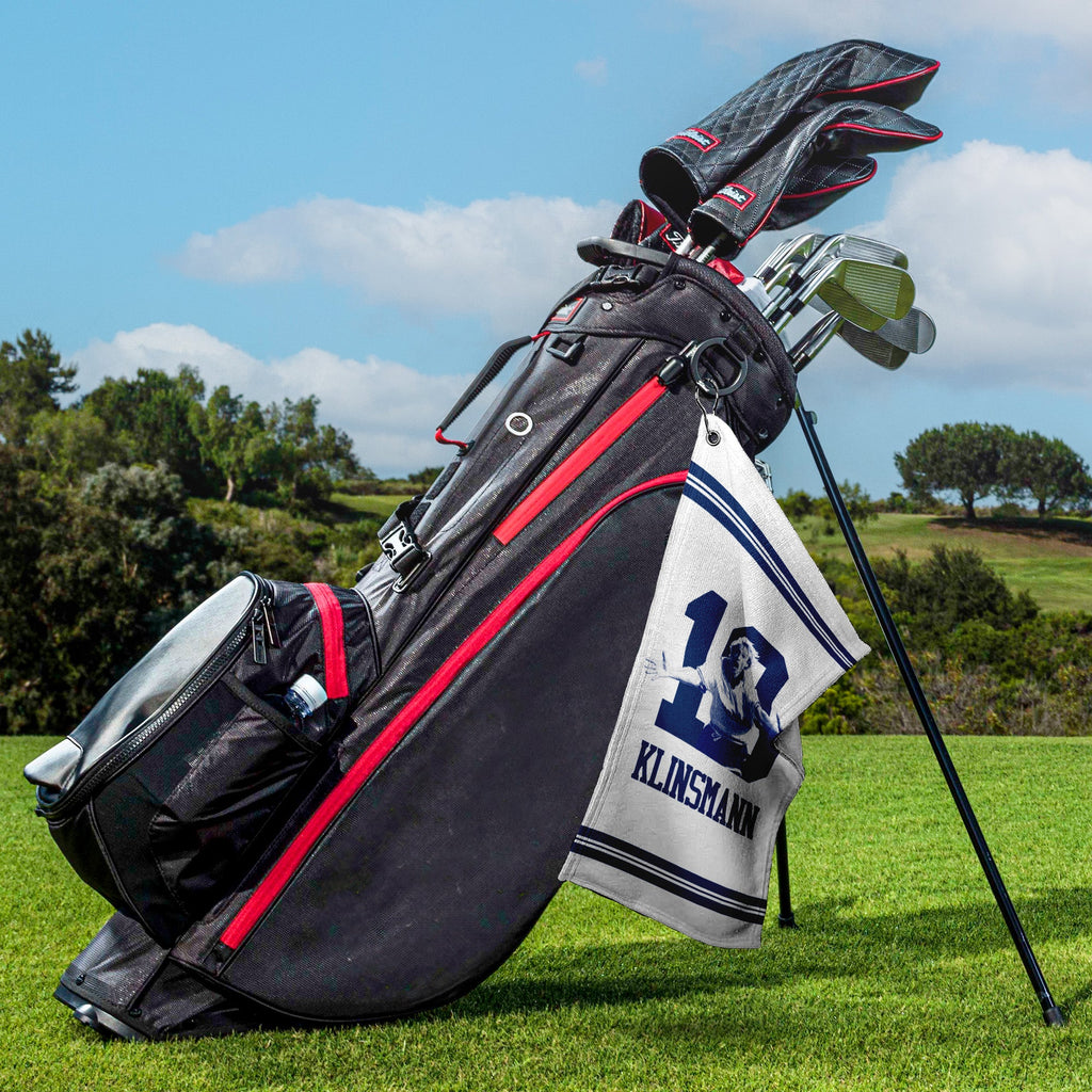 Totts Klinsmann 18 - Football Legends - Golf Towel