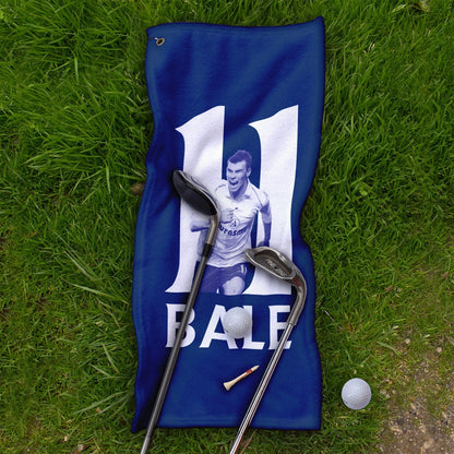 Totts Bale 11 - Football Legends - Golf Towel