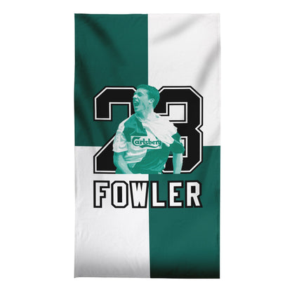 Liverpool Fowler 23 - Football Legends - Beach Towel - 150cm x 75cm