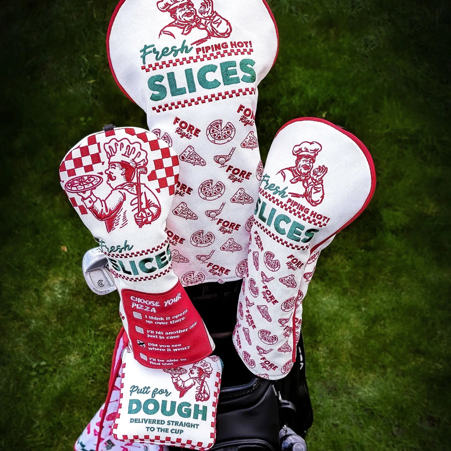 Putt for Dough Mallet Putter Headcover