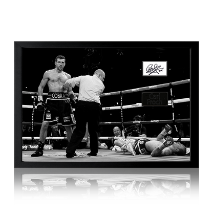 Carl Froch Signed Boxing Cut Iconic Frame