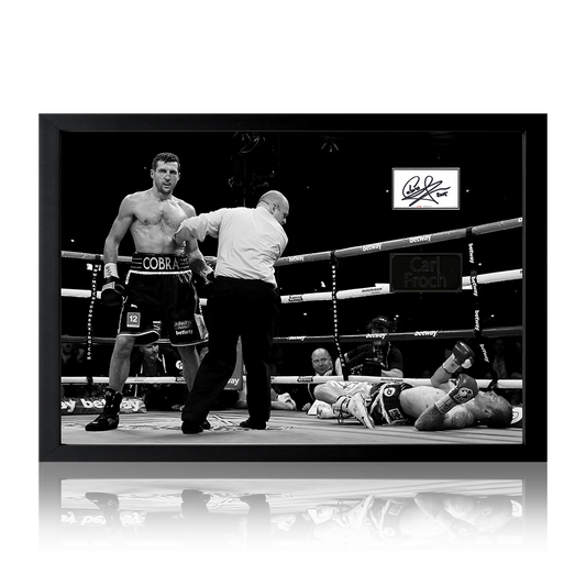 Carl Froch Signed Boxing Cut Iconic Frame