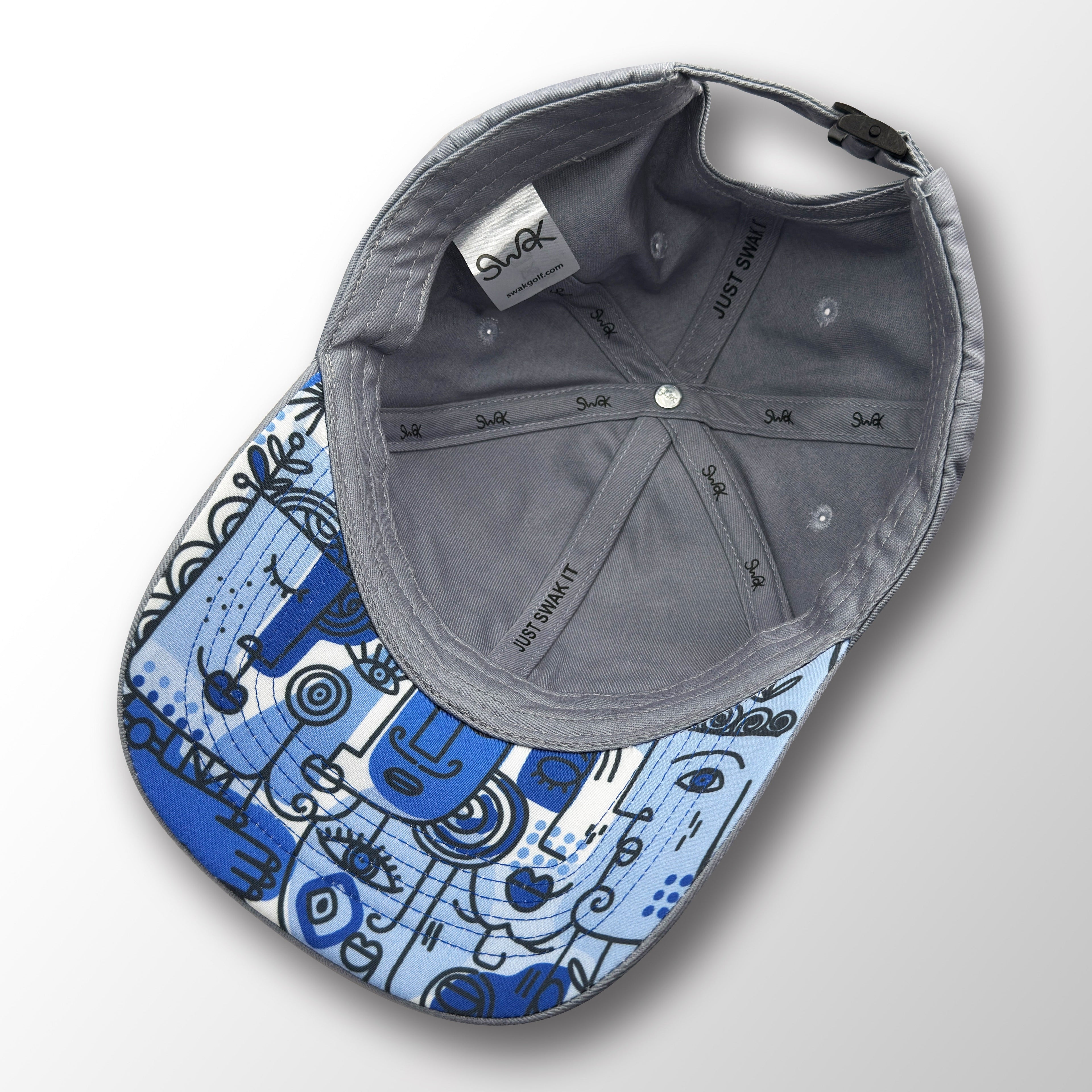 SWAK Picasso Cotton Baseball Cap – Abstract Face Art Hat