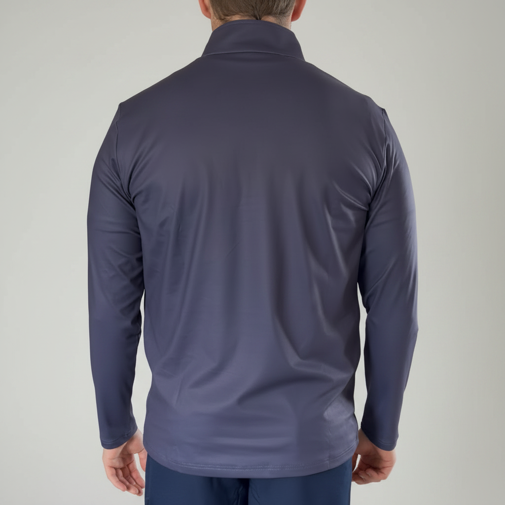 Quarter zip Hex design