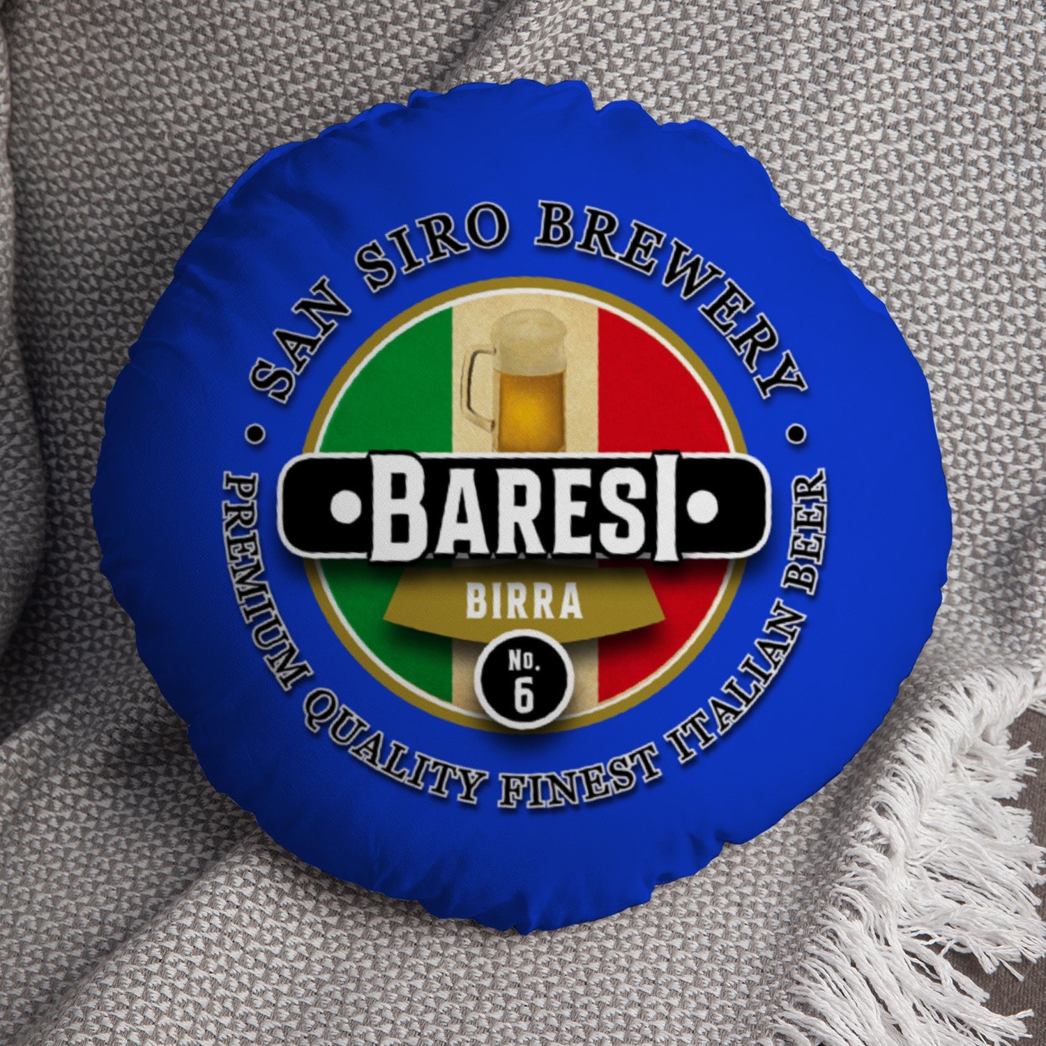 Italy Baresi - Legend Collection - Circle Cushion 14"