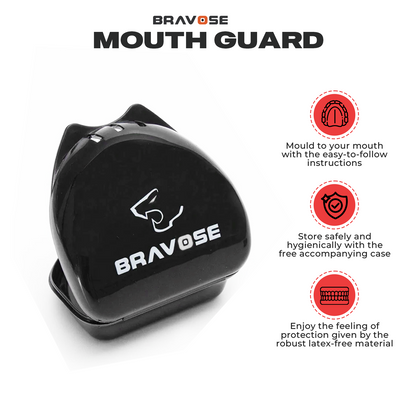 Junior White Mouth guard Gum shield