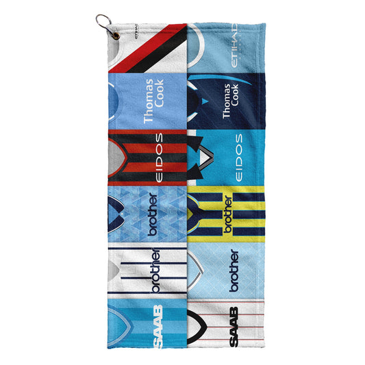 Manchester Blue - Kit Montage - Golf Towel