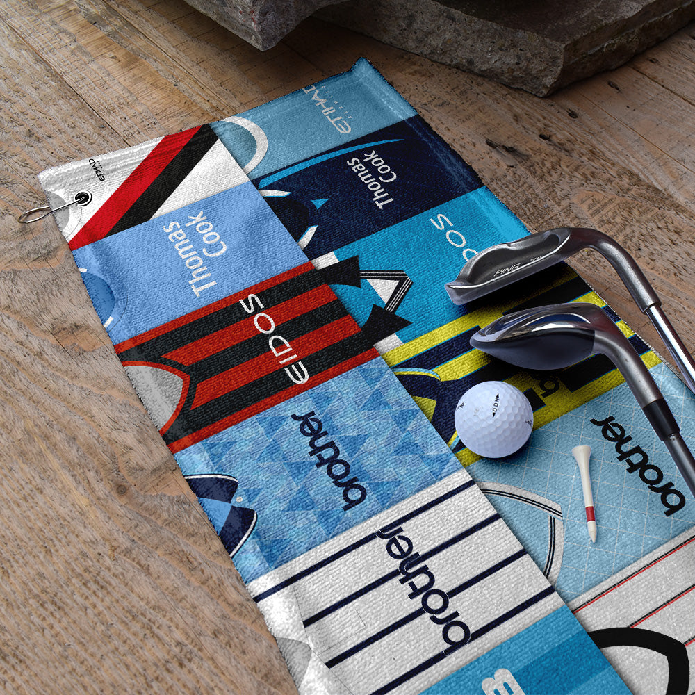 Manchester Blue - Kit Montage - Golf Towel