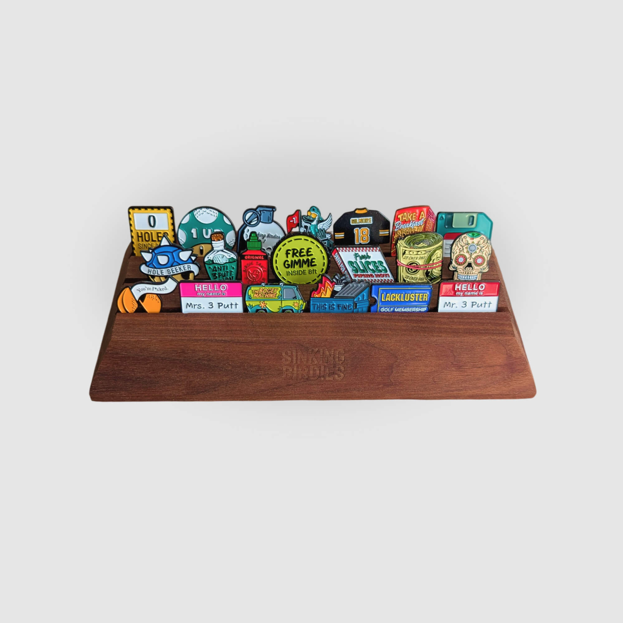 Mrs 3 Putt Golf Ball Marker